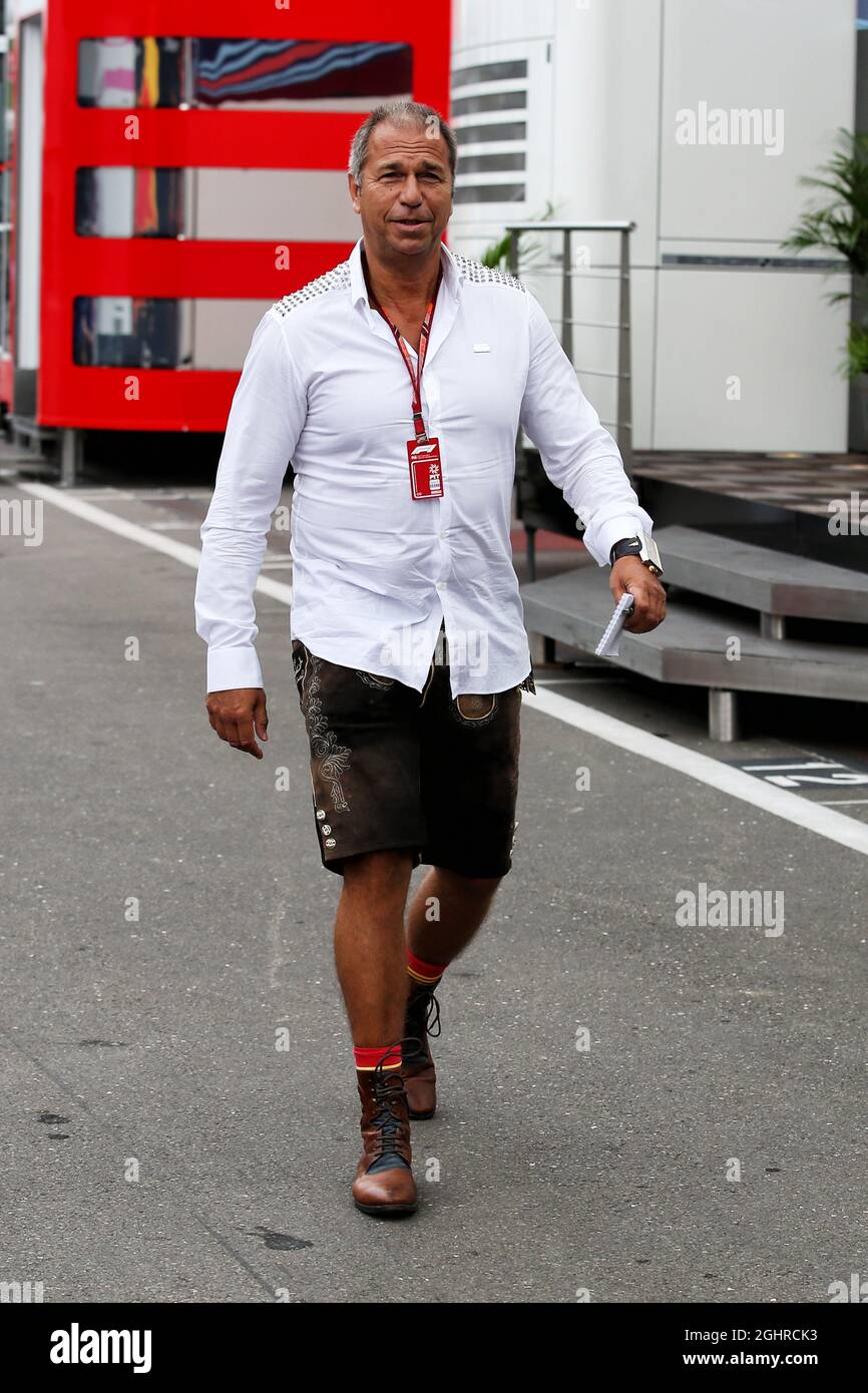 Kai Ebel (GER) RTL TV Presenter. 30.06.2018. Championnat du monde de Formule 1, Rd 9, Grand Prix d'Autriche, Spielberg, Autriche, Jour de qualification. Le crédit photo doit être lu : images XPB/Press Association. Banque D'Images