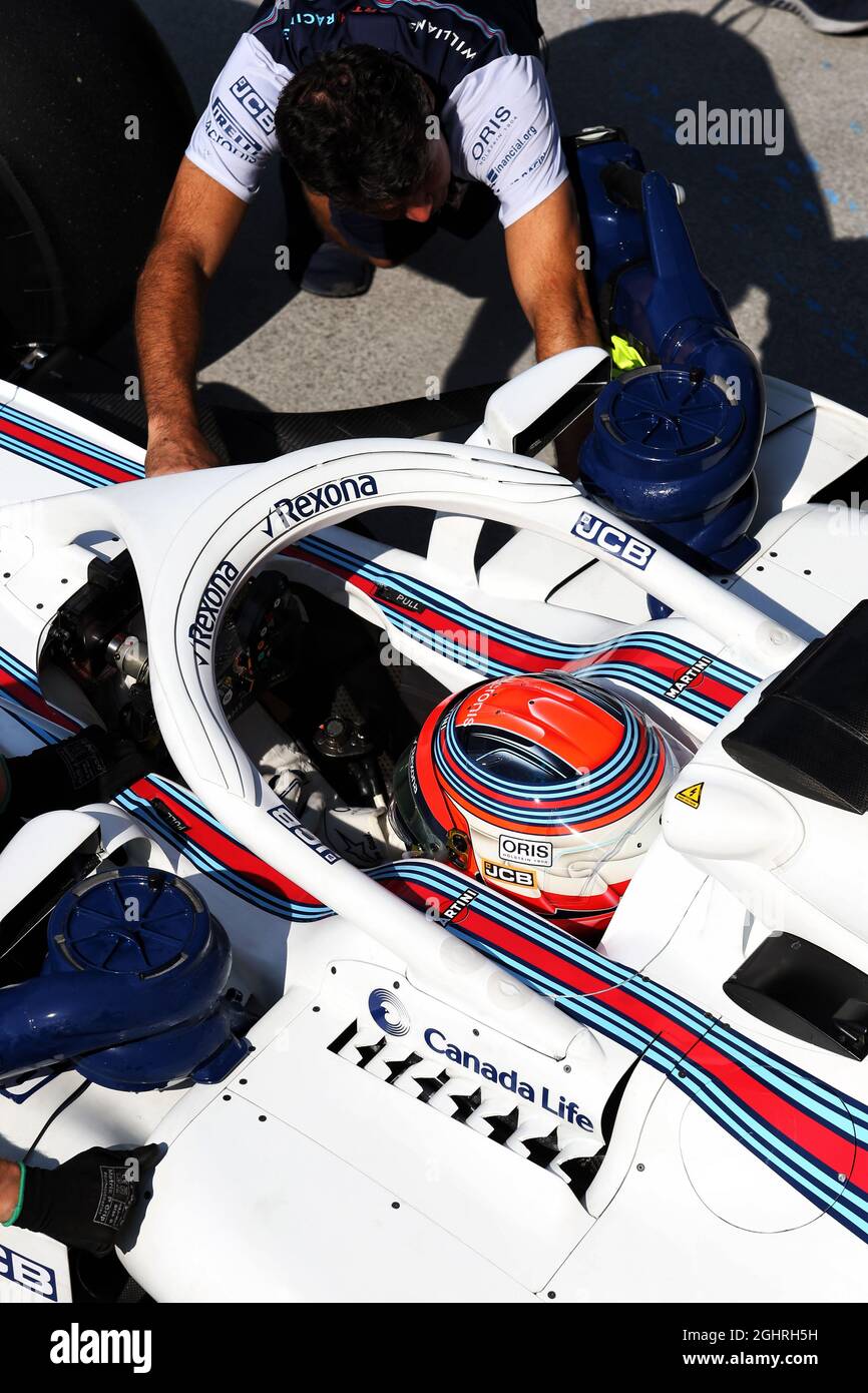 Robert Kubica (POL) Williams FW41 pilote de réserve et de développement. 01.08.2018. Test de formule 1, Budapest, Hongrie. Le crédit photo doit être lu : images XPB/Press Association. Banque D'Images