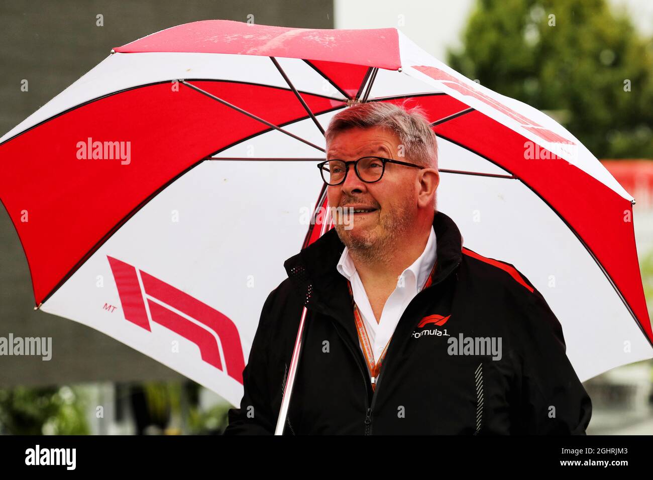 Ross Brawn (GBR) Directeur général, Sports motorisés. 31.08.2018. Championnat du monde de Formule 1, Rd 14, Grand Prix d'Italie, Monza, Italie, Journée d'entraînement. Le crédit photo doit être lu : images XPB/Press Association. Banque D'Images