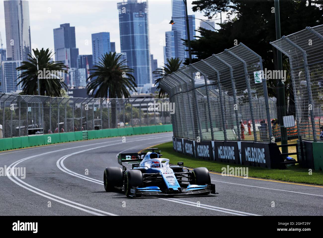 George Russell (GBR) Williams Racing FW42. Grand Prix d'Australie, vendredi 15 mars 2019. Albert Park, Melbourne, Australie. 15.03.2019. Championnat du monde de Formule 1, Rd 1, Grand Prix d'Australie, Albert Park, Melbourne, Australie, jour de la pratique. Le crédit photo doit être lu : images XPB/Press Association. Banque D'Images