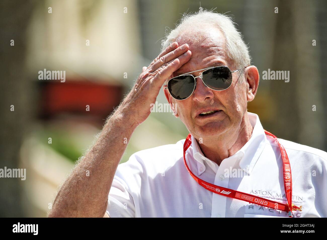 Dr Helmut Marko (AUT) Red Bull Motorsport Consultant. 29.03.2019. Championnat du monde de Formule 1, Rd 2, Grand Prix de Bahreïn, Sakhir, Bahreïn, Le crédit photo de la journée d'entraînement devrait se lire comme suit : Images de l'association XPB/presse. Banque D'Images