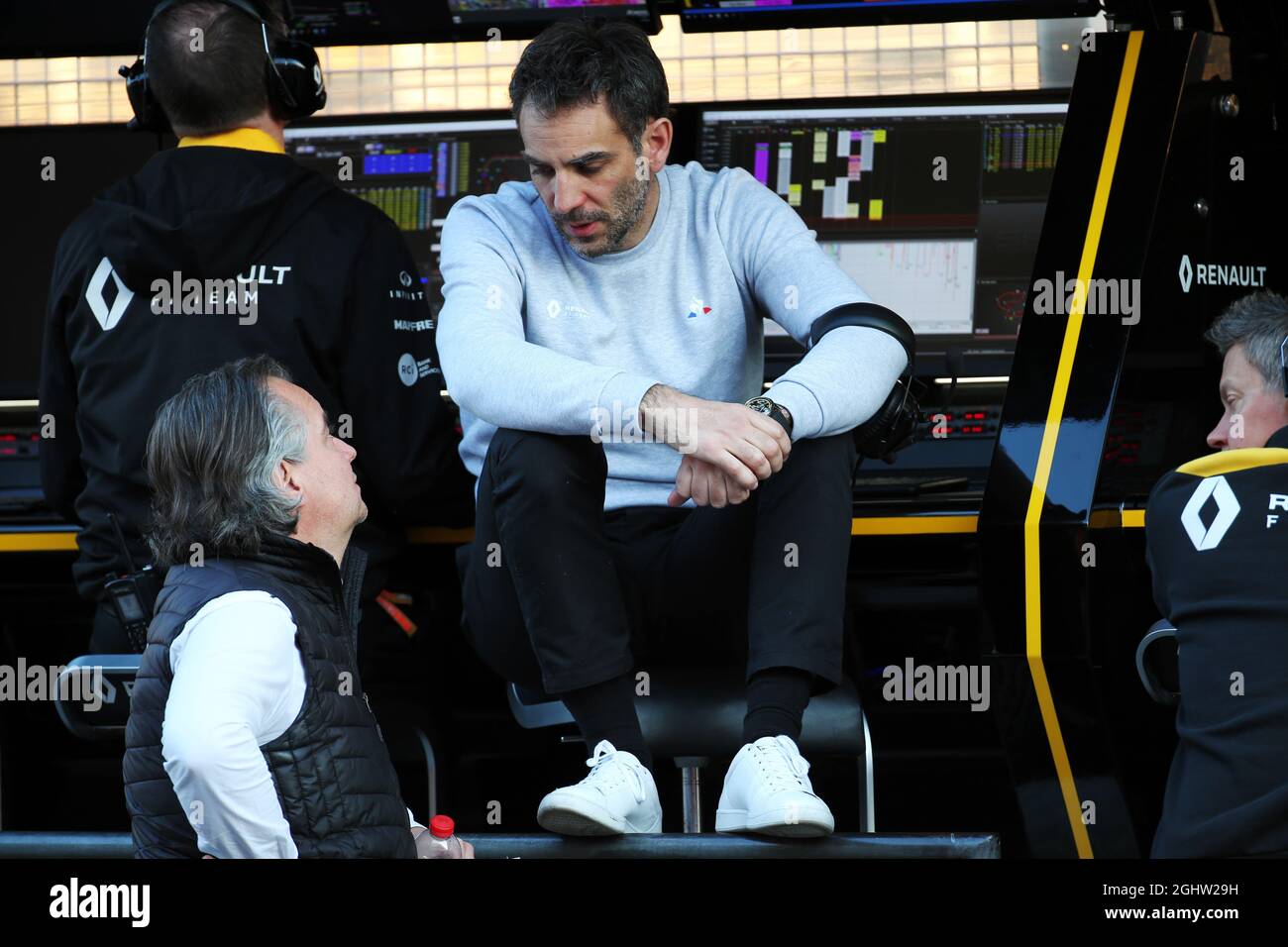 Cyril Abiteboul (FRA) Renault Sport F1 Directeur général. 20.02.2020. Test de Formule 1, deuxième jour, Barcelone, Espagne. Jeudi. Le crédit photo doit être lu : images XPB/Press Association. Banque D'Images