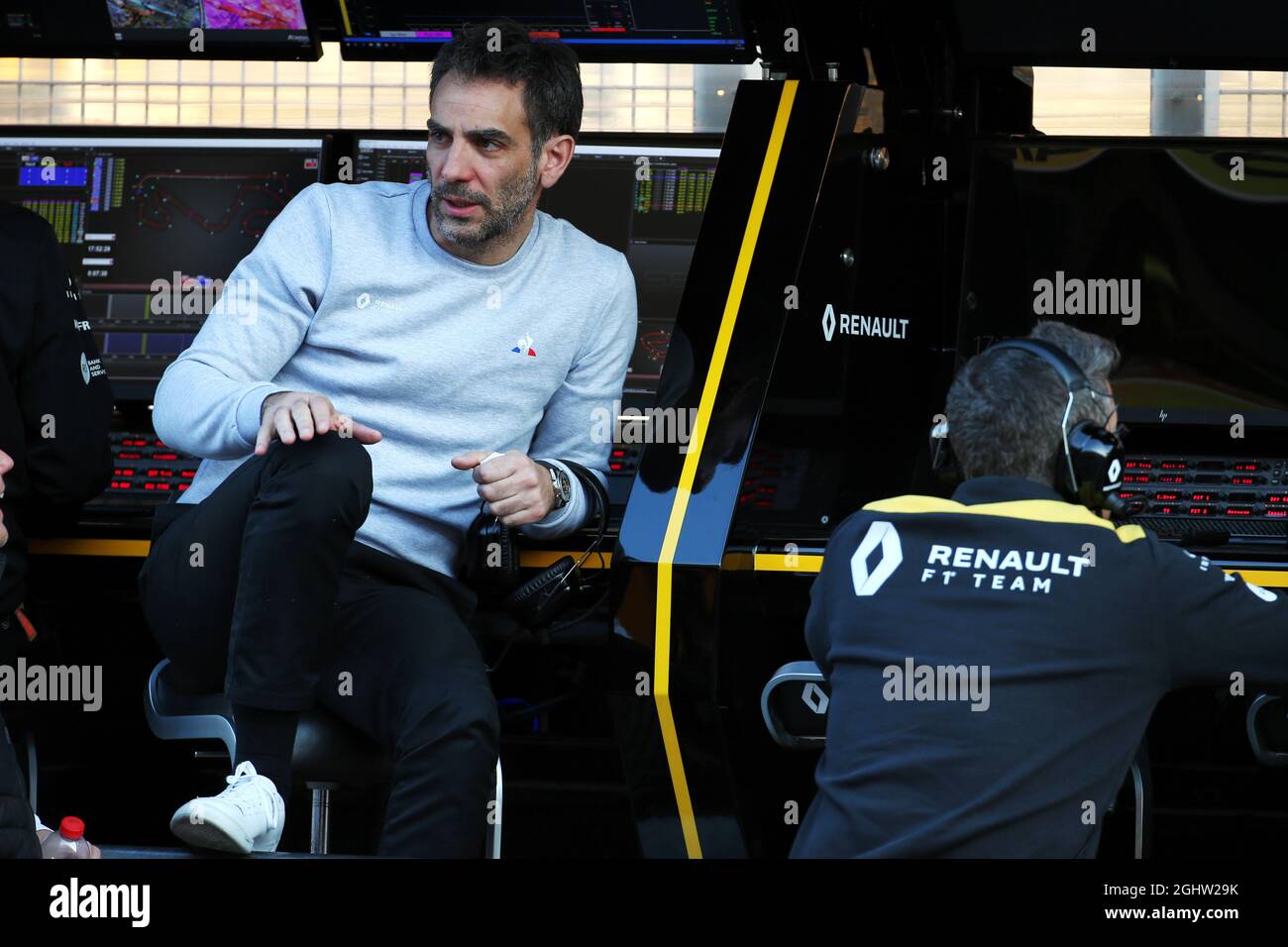 Cyril Abiteboul (FRA) Renault Sport F1 Directeur général. 20.02.2020. Test de Formule 1, deuxième jour, Barcelone, Espagne. Jeudi. Le crédit photo doit être lu : images XPB/Press Association. Banque D'Images