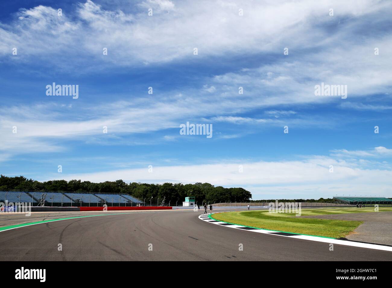 Atmosphère du circuit. 30.07.2020. Championnat du monde de Formule 1, Rd 4, Grand Prix de Grande-Bretagne, Silverstone, Angleterre, Journée de préparation. Le crédit photo doit être lu : images XPB/Press Association. Banque D'Images