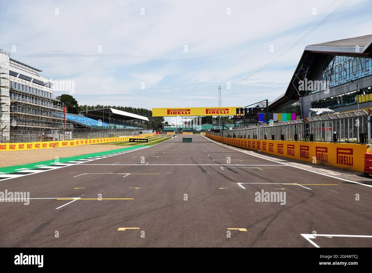 Atmosphère du circuit. 30.07.2020. Championnat du monde de Formule 1, Rd 4, Grand Prix de Grande-Bretagne, Silverstone, Angleterre, Journée de préparation. Le crédit photo doit être lu : images XPB/Press Association. Banque D'Images