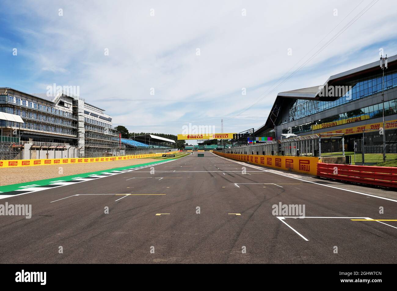 Atmosphère du circuit. 30.07.2020. Championnat du monde de Formule 1, Rd 4, Grand Prix de Grande-Bretagne, Silverstone, Angleterre, Journée de préparation. Le crédit photo doit être lu : images XPB/Press Association. Banque D'Images