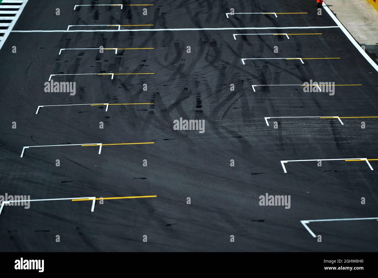 La grille. 01.08.2020. Championnat du monde de Formule 1, Rd 4, Grand Prix de Grande-Bretagne, Silverstone, Angleterre, Jour de qualification. Le crédit photo doit être lu : images XPB/Press Association. Banque D'Images
