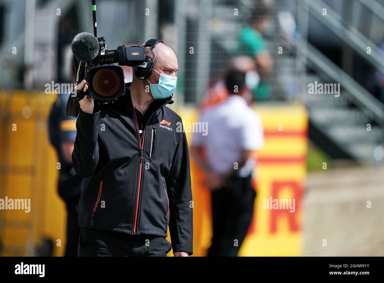 Atmosphère de la grille. 02.08.2020. Championnat du monde de Formule 1, Rd 4, Grand Prix de Grande-Bretagne, Silverstone, Angleterre, Jour de la course. Le crédit photo doit être lu : images XPB/Press Association. Banque D'Images