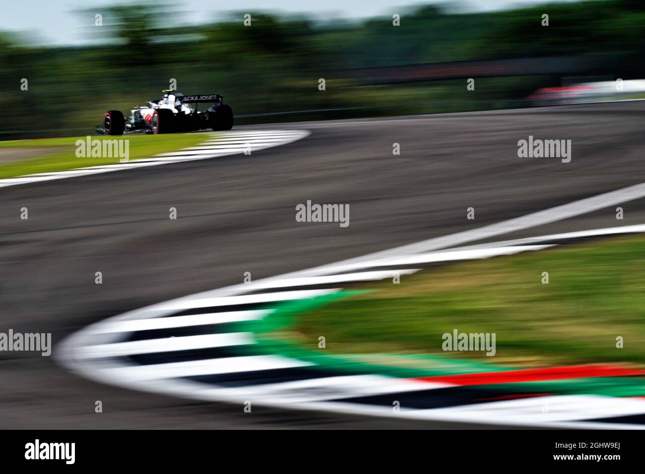 Kevin Magnussen (DEN) Haas VF-20. 07.08.2020. Formula 1 World Championship, Rd 5, 70e anniversaire Grand Prix, Silverstone, Angleterre, Practice Day. Le crédit photo doit être lu : images XPB/Press Association. Banque D'Images