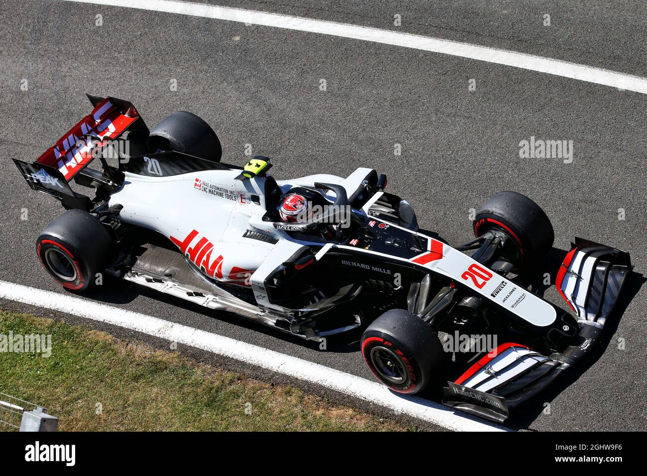 Kevin Magnussen (DEN) Haas VF-20. 07.08.2020. Formula 1 World Championship, Rd 5, 70e anniversaire Grand Prix, Silverstone, Angleterre, Practice Day. Le crédit photo doit être lu : images XPB/Press Association. Banque D'Images