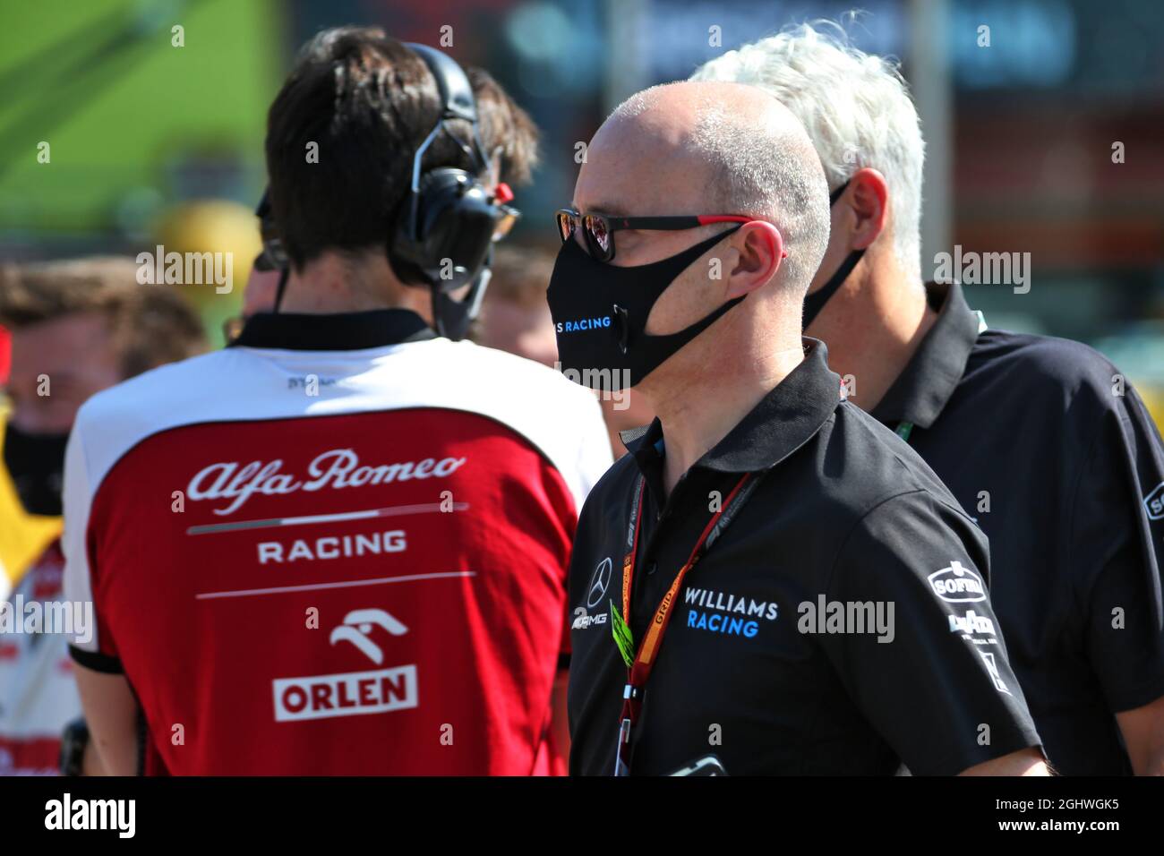 Simon Roberts (GBR) Williams Racing F1 Chef d'équipe intérimaire sur la grille. 13.09.2020. Championnat du monde de Formule 1, Rd 9, Grand Prix de Toscane, Mugello, Italie, Jour de la course. Le crédit photo doit être lu : images XPB/Press Association. Banque D'Images