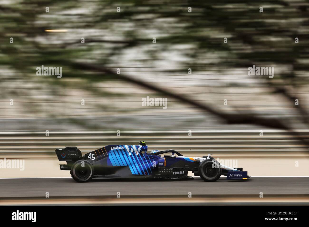Roy Nissany (ISR) pilote de développement Williams Racing FW43B. 12.03.2021. Test de formule 1, Sakhir, Bahreïn, premier jour. Le crédit photo doit être lu : images XPB/Press Association. Banque D'Images