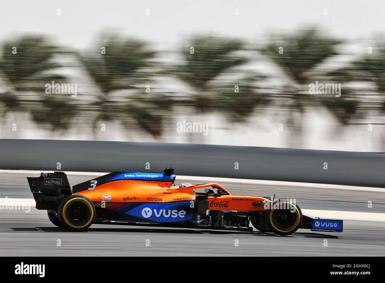 Daniel Ricciardo (AUS) McLaren MCL35M. 13.03.2021. Test de formule 1, Sakhir, Bahreïn, deuxième jour. Le crédit photo doit être lu : images XPB/Press Association. Banque D'Images