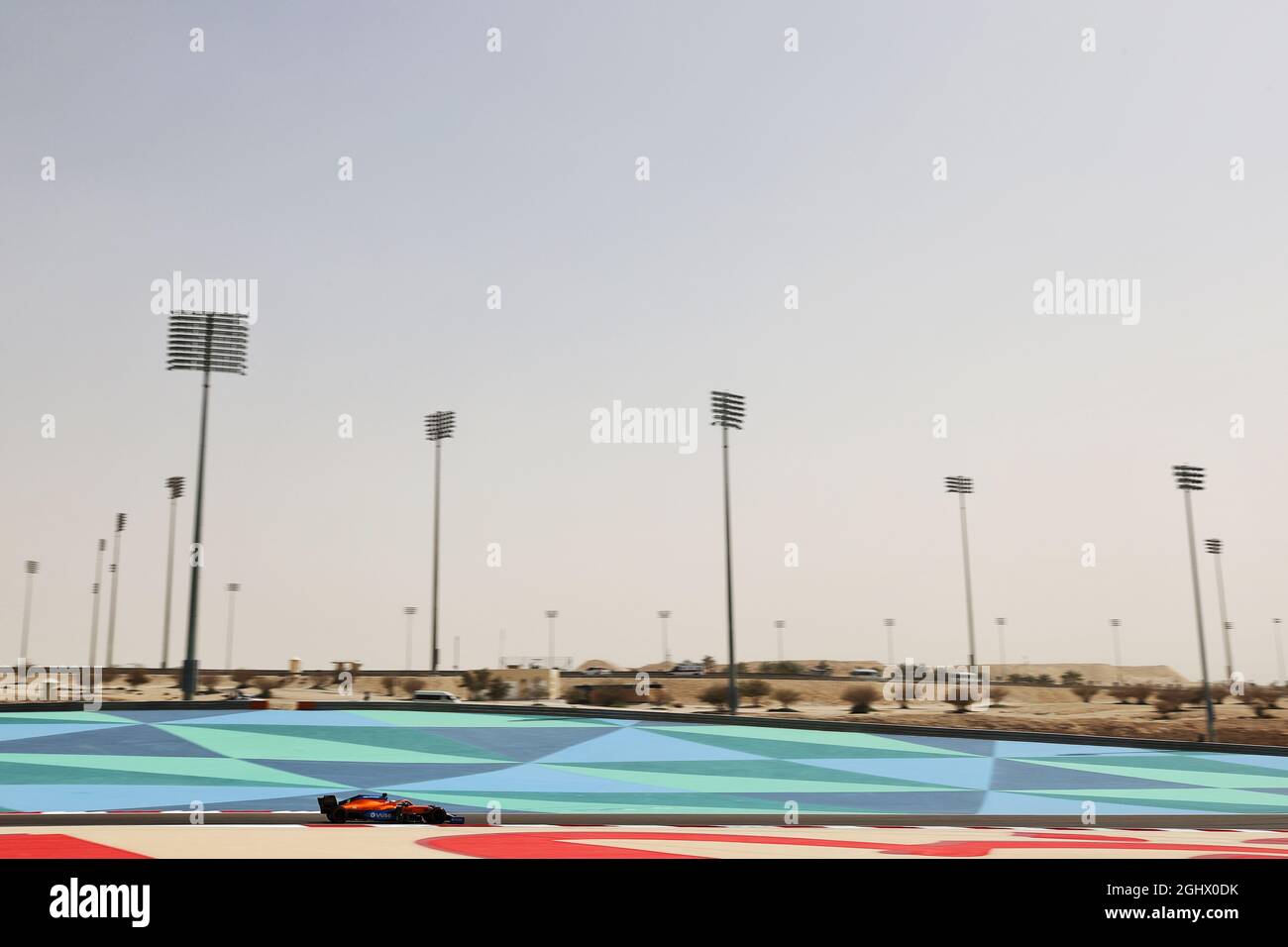 Daniel Ricciardo (AUS) McLaren MCL35M. 13.03.2021. Test de formule 1, Sakhir, Bahreïn, deuxième jour. Le crédit photo doit être lu : images XPB/Press Association. Banque D'Images