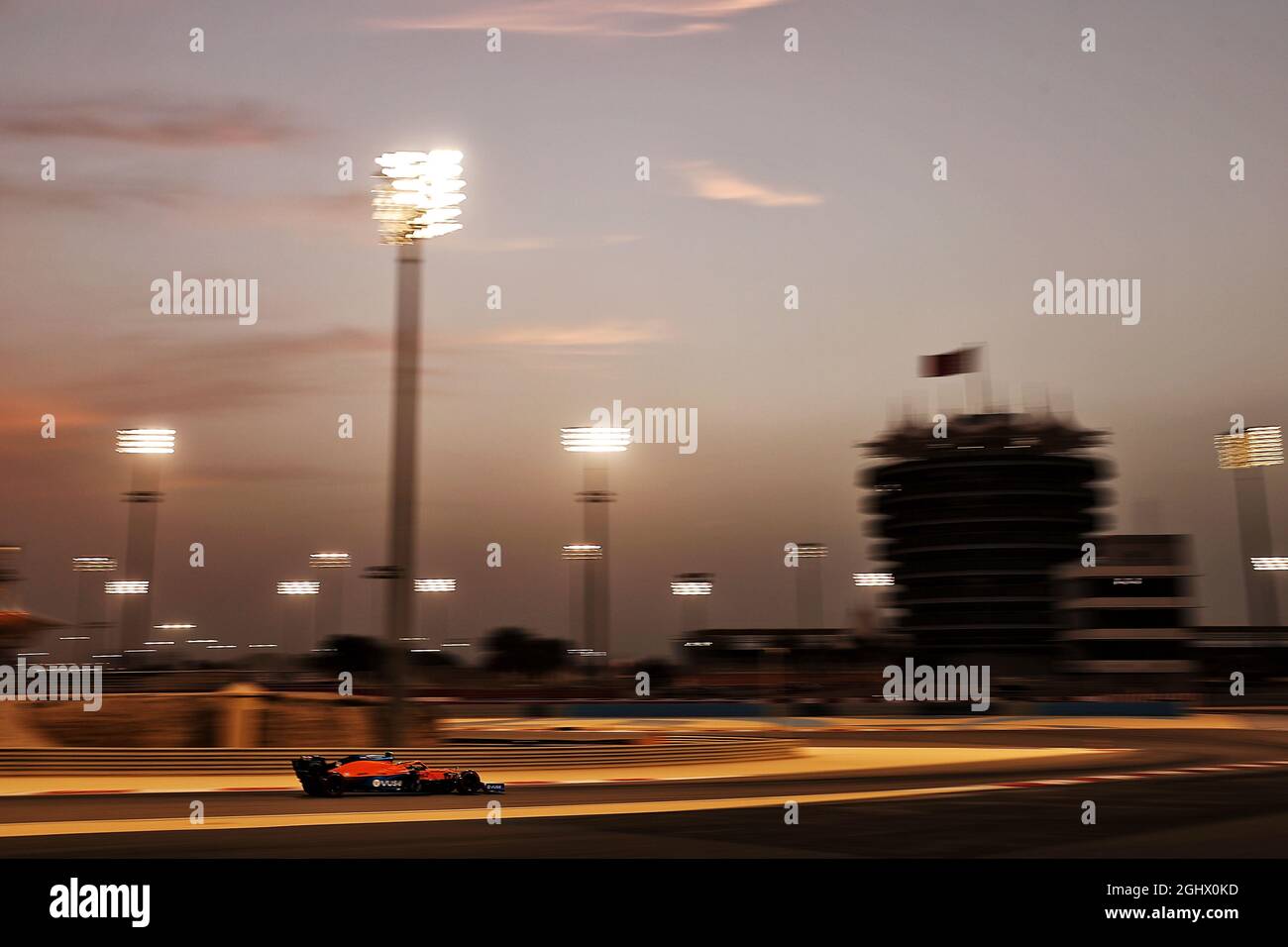 Lando Norris (GBR) McLaren MCL35M. 13.03.2021. Test de formule 1, Sakhir, Bahreïn, deuxième jour. Le crédit photo doit être lu : images XPB/Press Association. Banque D'Images