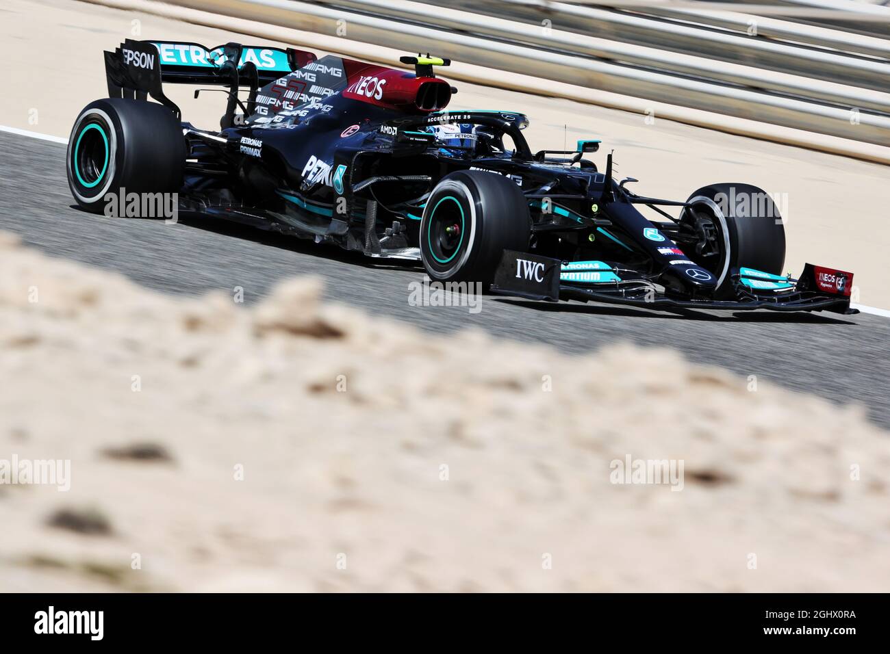 Valtteri Bottas (fin) Mercedes AMG F1 W12. 14.03.2021. Test de formule 1, Sakhir, Bahreïn, troisième jour. Le crédit photo doit être lu : images XPB/Press Association. Banque D'Images