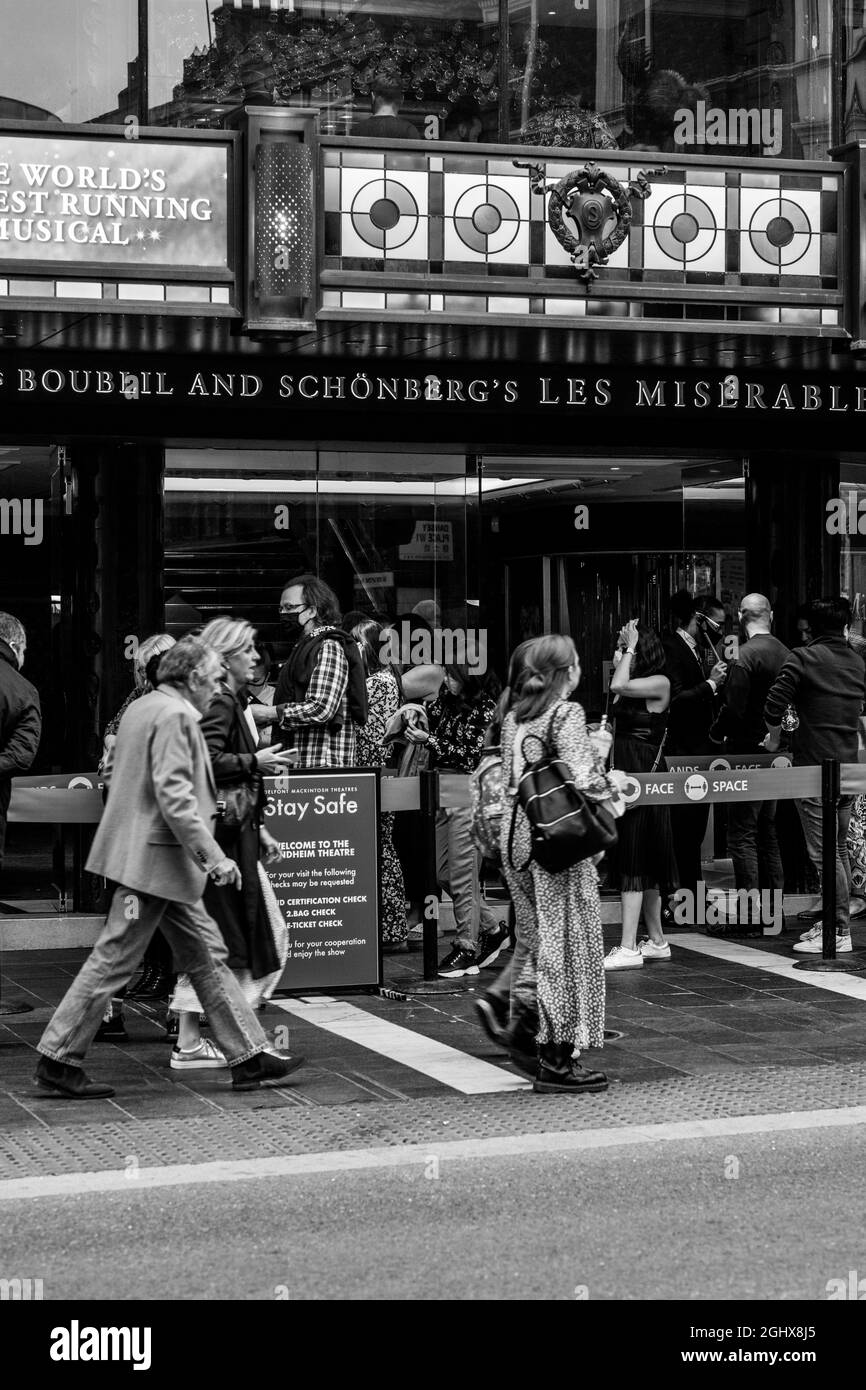 Londres autour du West End Banque D'Images