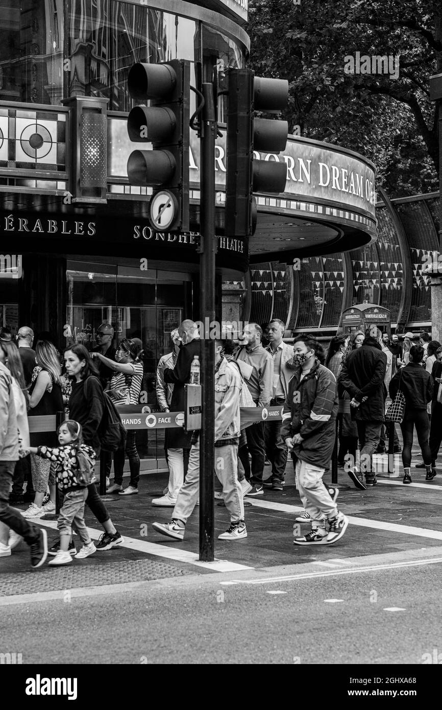 Londres autour du West End Banque D'Images