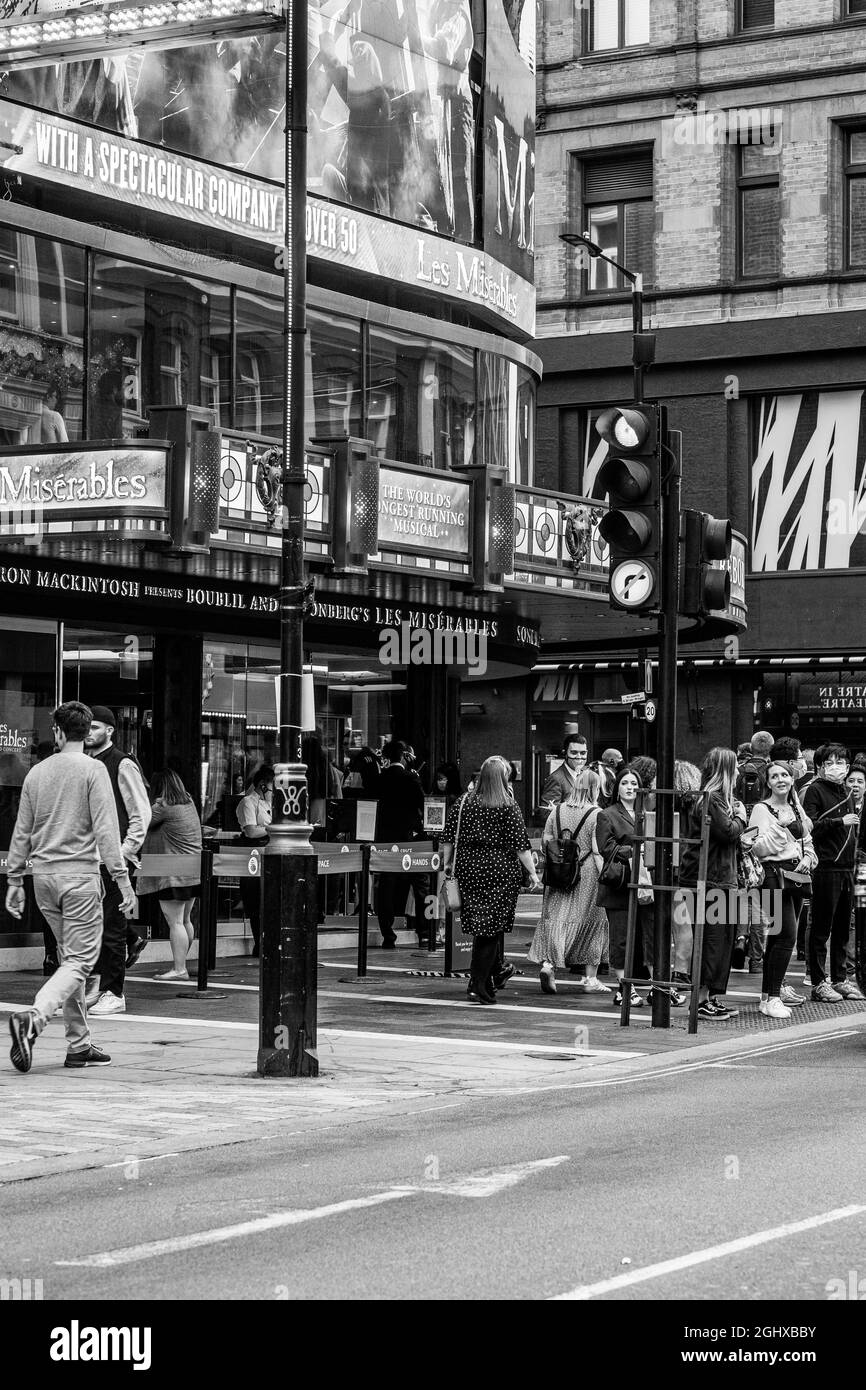Londres autour du West End Banque D'Images