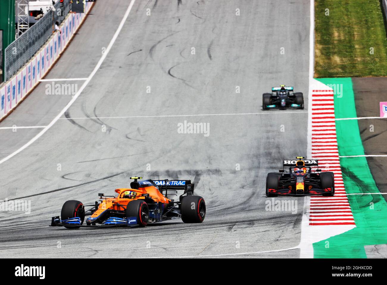 Lando Norris (GBR) McLaren MCL35M. 27.06.2021. Championnat du monde de Formule 1, Rd 8, Grand Prix Steiermark, Spielberg, Autriche, Jour de la course. Le crédit photo doit être lu : images XPB/Press Association. Banque D'Images