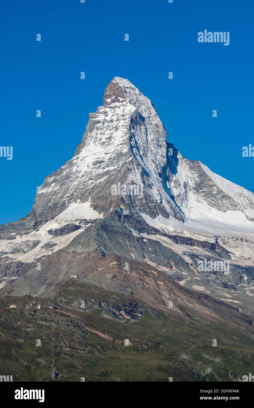 Matterhorn, Zermatt, Valais, Suisse Banque D'Images