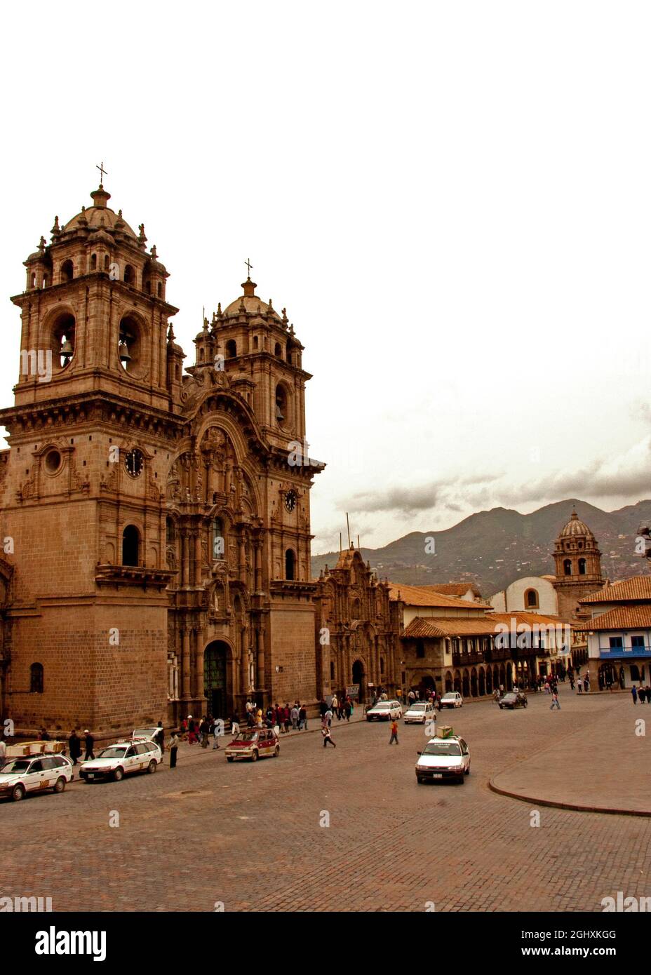 Cathédrale catholique Cusco Pérou Banque D'Images