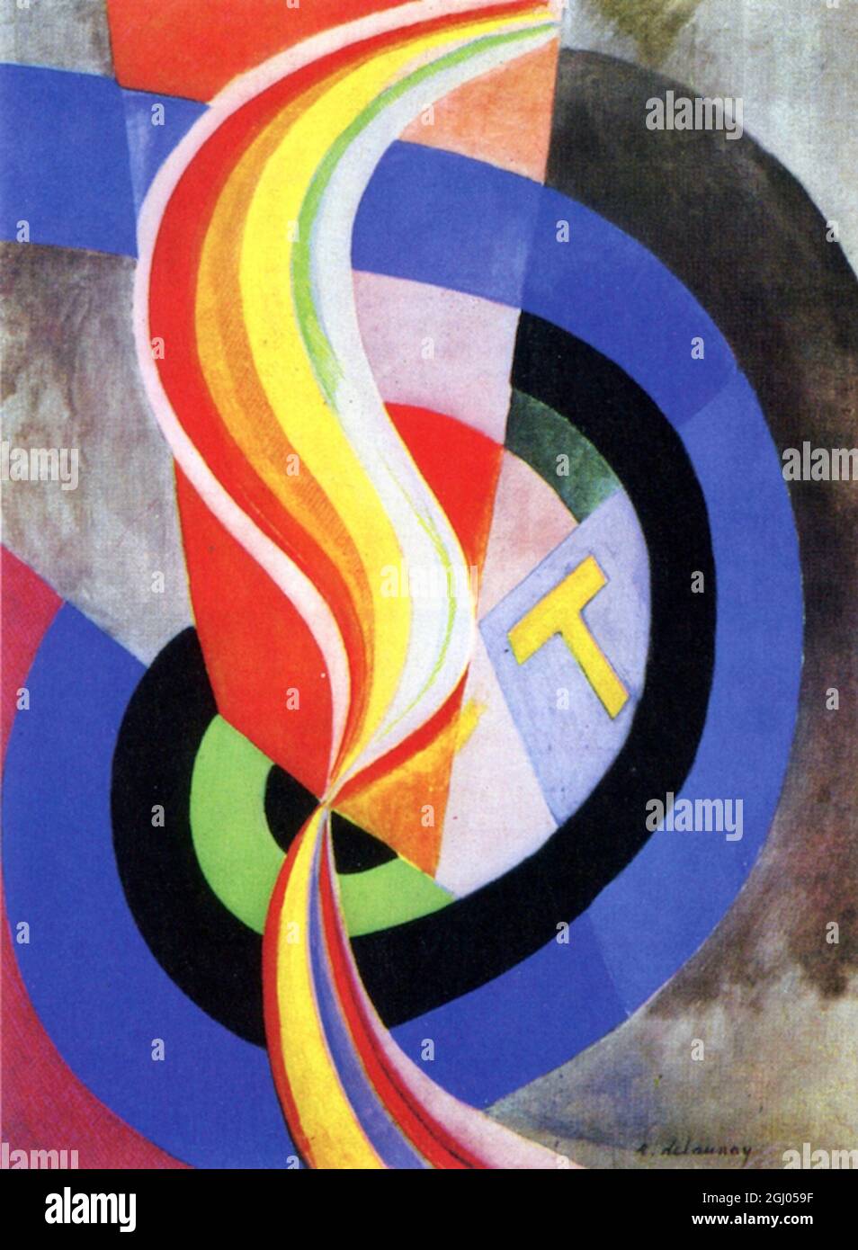 Robert Delaunay - Robert Delaunay - hélice - 1923 Banque D'Images