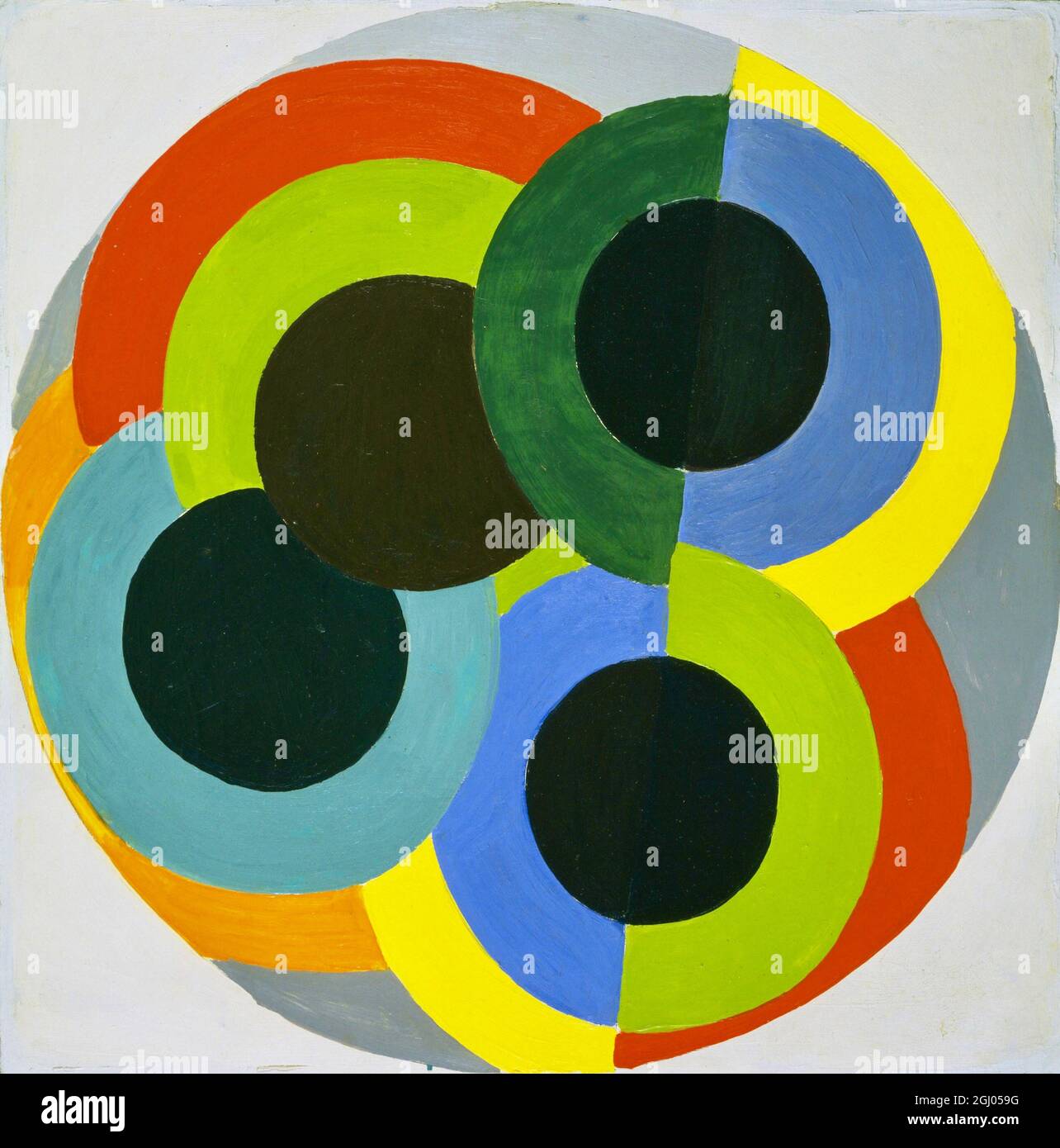 Robert Delaunay - disques Banque D'Images