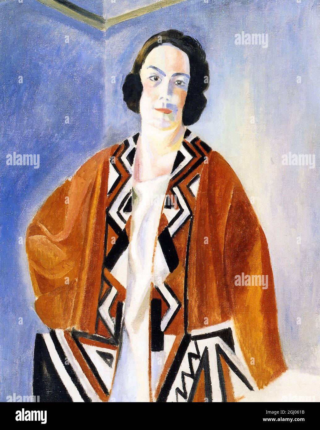 Robert Delaunay - Portrait d'Hélène Marre - 1923 Banque D'Images