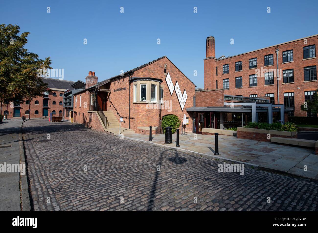 Restaurant et bar Dukes 92. Castlefield, Manchester. Banque D'Images