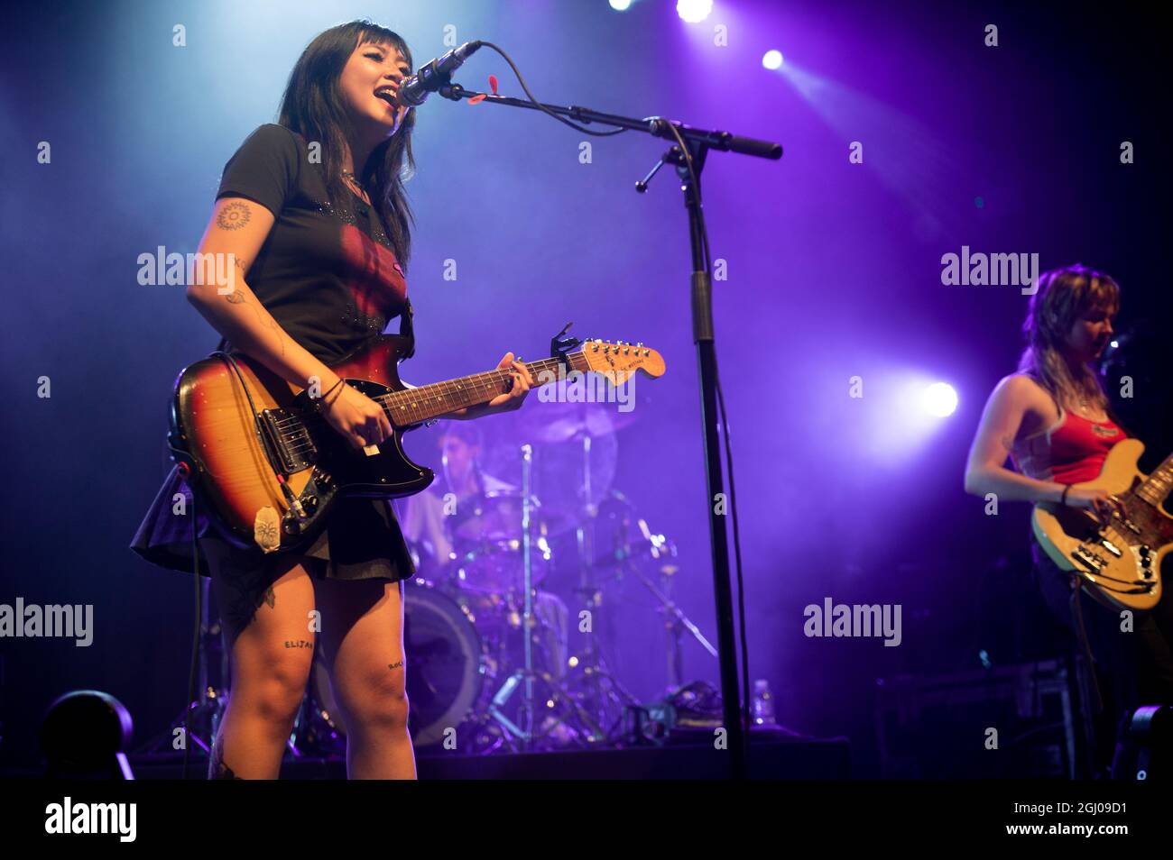 Manchester, Royaume-Uni. 07e septembre 2021. Beabadoobee se produit au Ritz O2 de Manchester sur sa sortie complète de la nuit d'ouverture titre UK tour, Manchester 2021-0 Banque D'Images