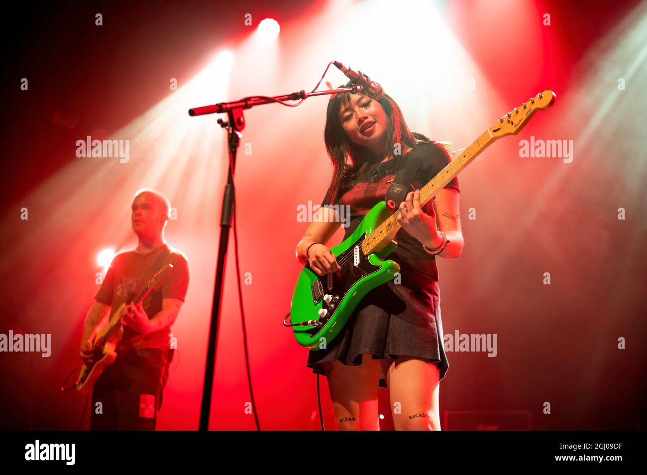 Manchester, Royaume-Uni. 07e septembre 2021. Beabadoobee se produit au Ritz O2 de Manchester sur sa sortie complète de la nuit d'ouverture titre UK tour, Manchester 2021-0 Banque D'Images
