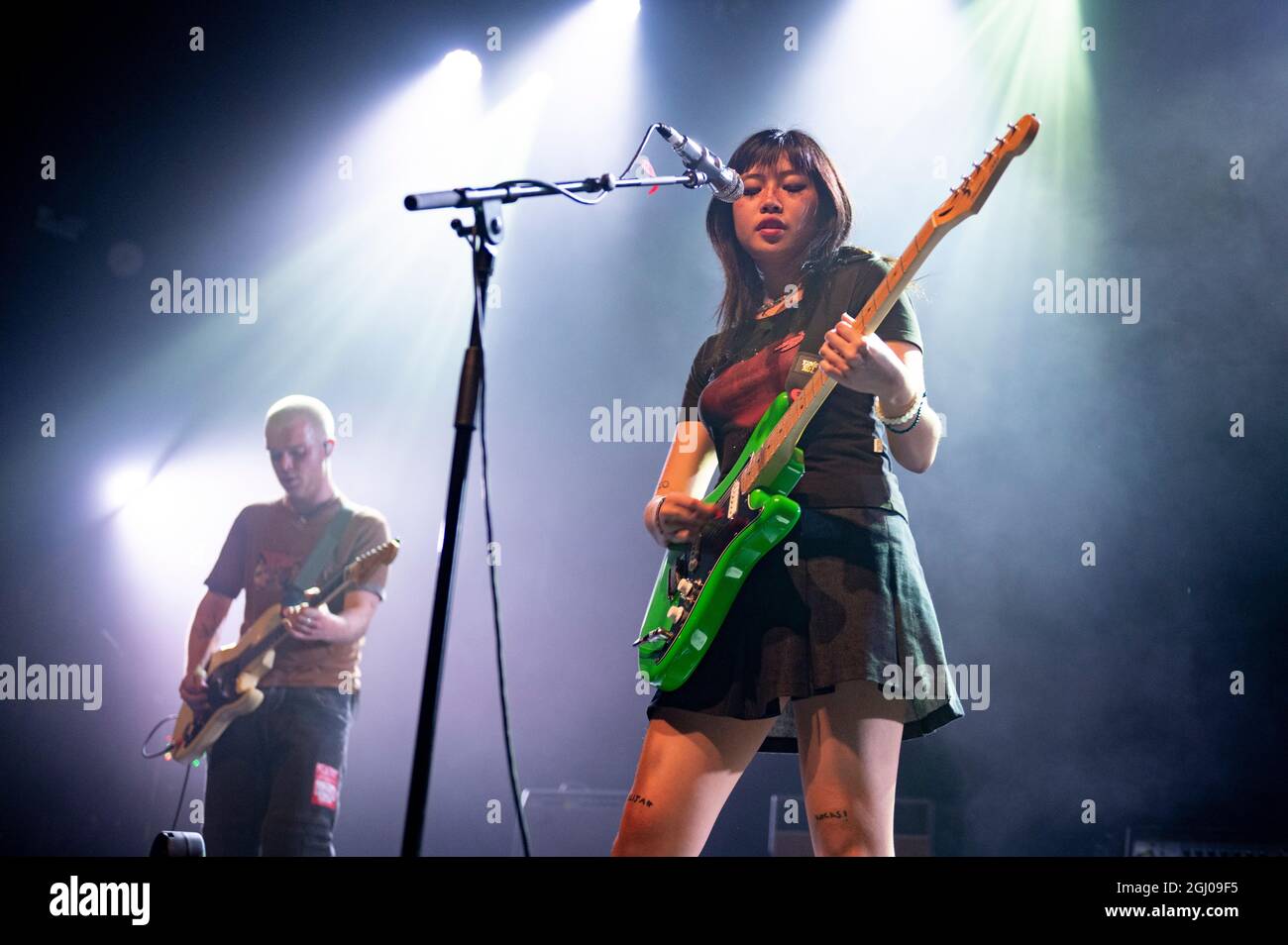 Manchester, Royaume-Uni. 07e septembre 2021. Beabadoobee se produit au Ritz O2 de Manchester sur sa sortie complète de la nuit d'ouverture titre UK tour, Manchester 2021-0 Banque D'Images