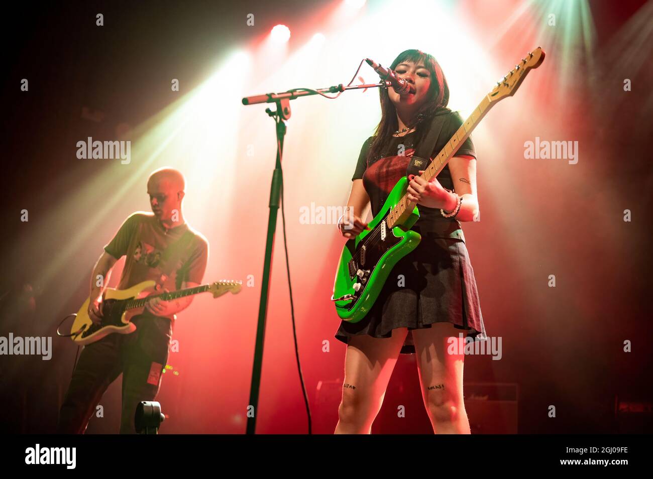 Manchester, Royaume-Uni. 07e septembre 2021. Beabadoobee se produit au Ritz O2 de Manchester sur sa sortie complète de la nuit d'ouverture titre UK tour, Manchester 2021-0 Banque D'Images