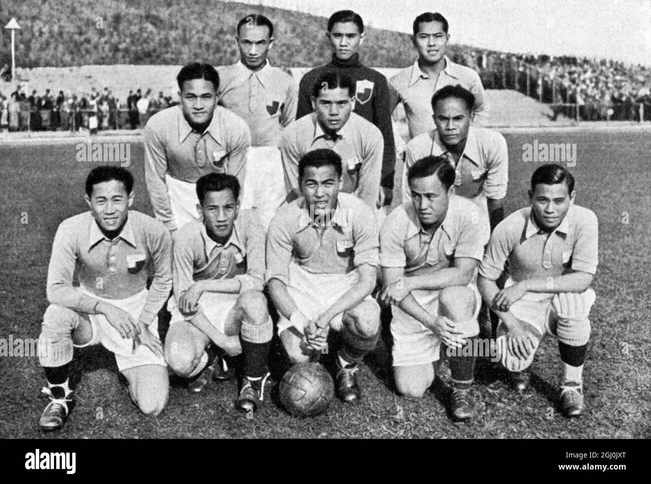 Jeux Olympiques de 1936, Berlin - équipes de football du monde entier - Chine Fussballmannschaften aus aller Welt - Chine ©TopFoto Banque D'Images