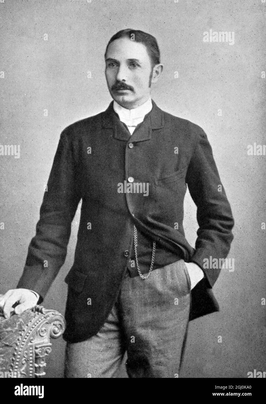 J. T. Hartley 1879 - vainqueur des singles hommes pour la Grande-Bretagne en 1879 et 1880. ©TopFoto Banque D'Images