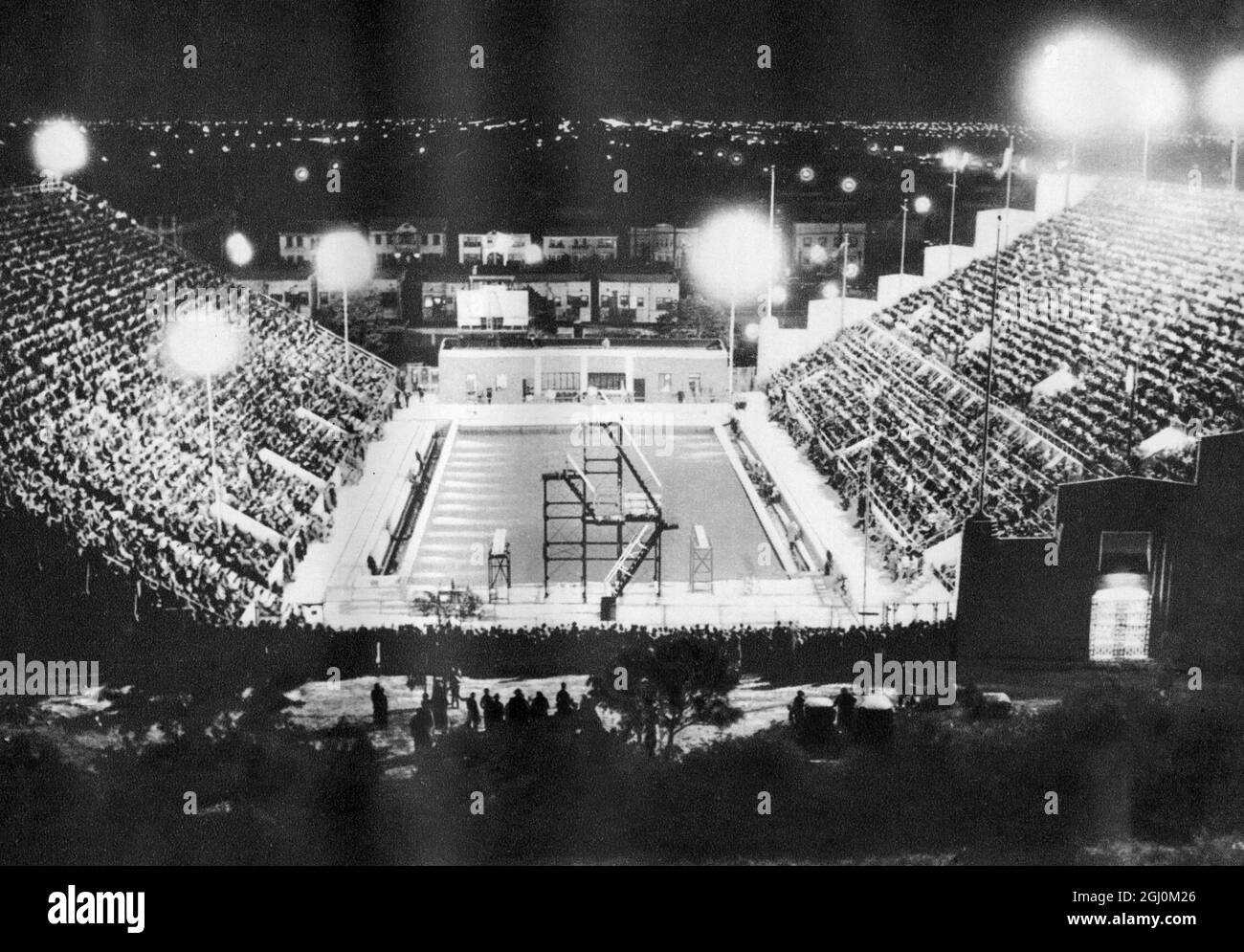 Stade de natation aux Jeux Olympiques de 1932, Los Angeles, États-Unis