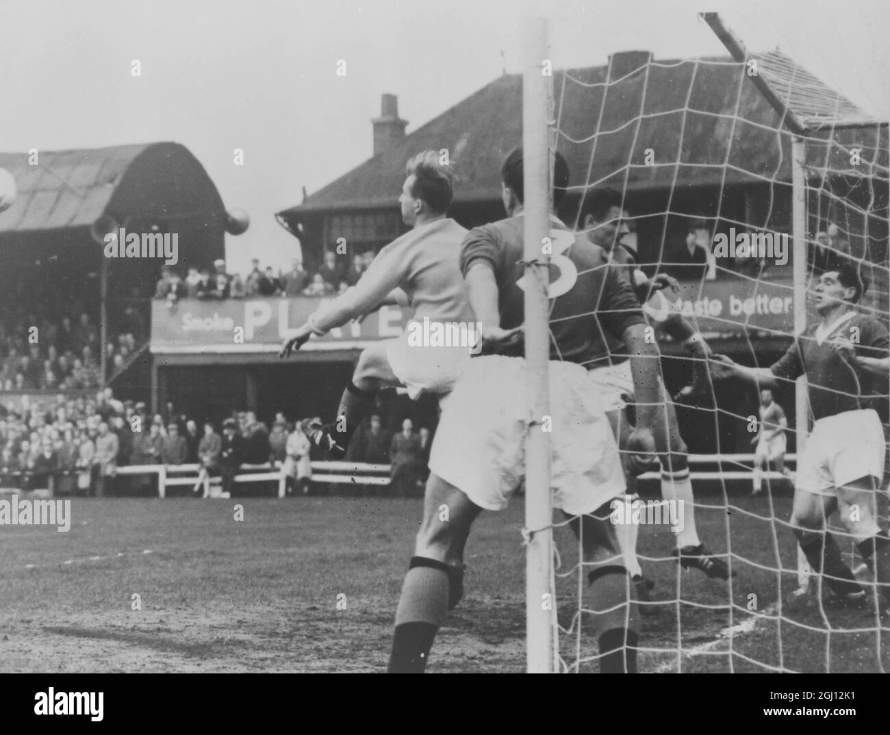 FOOTBALLEUR DAVIES DE GLASGOW RANGERS - SCOTTISH LEAGUE FOOTBALL 6 NOVEMBRE 1961 Banque D'Images