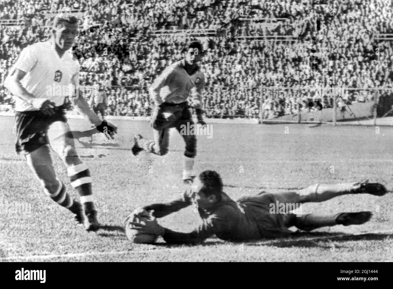 Gazetta Dello Sport 13 Juin 1962 Coupe Rimet Chili Brésil