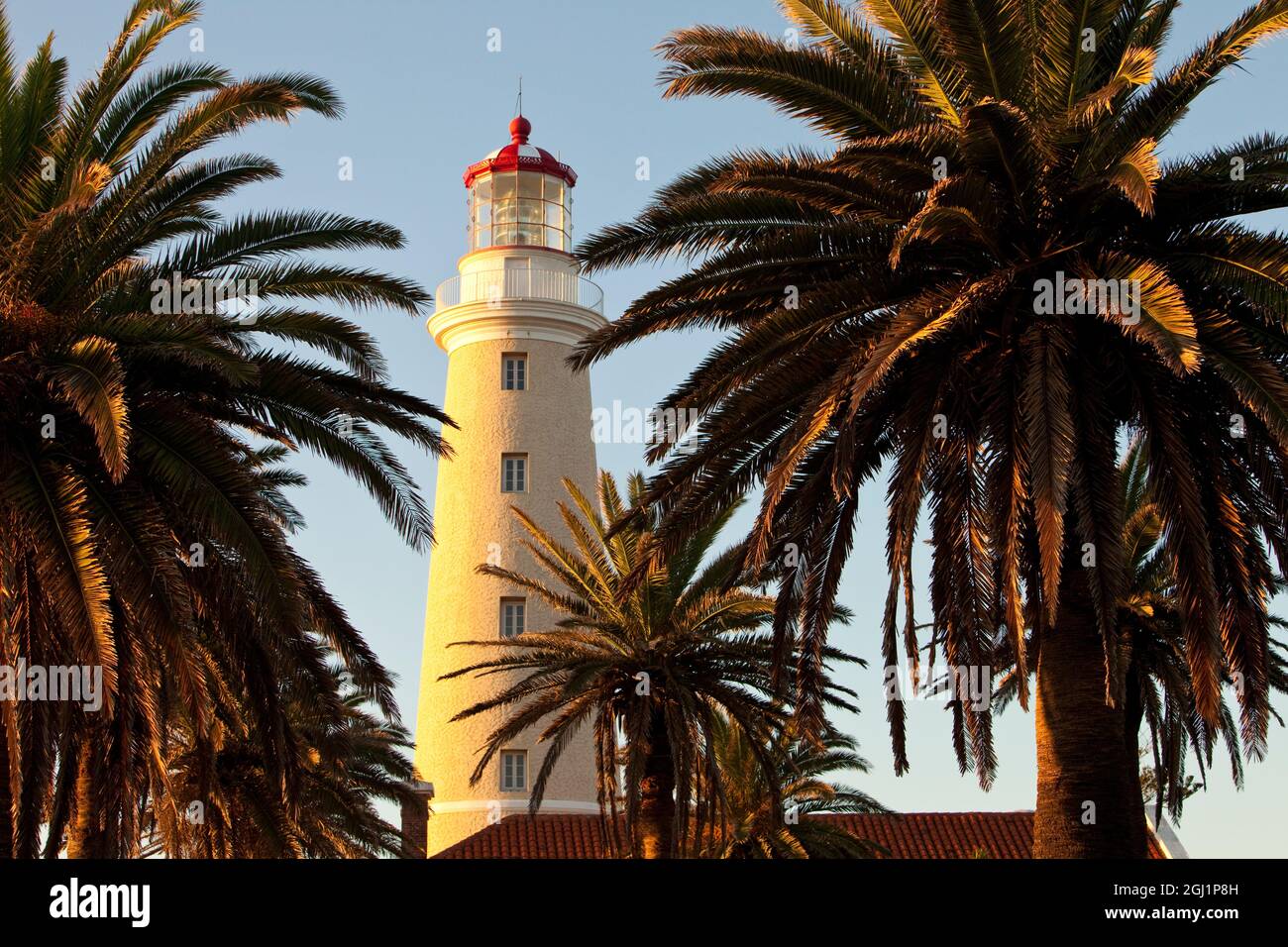 Phare d'East Point, Punta del Este, Uruguay, Amérique du Sud Banque D'Images