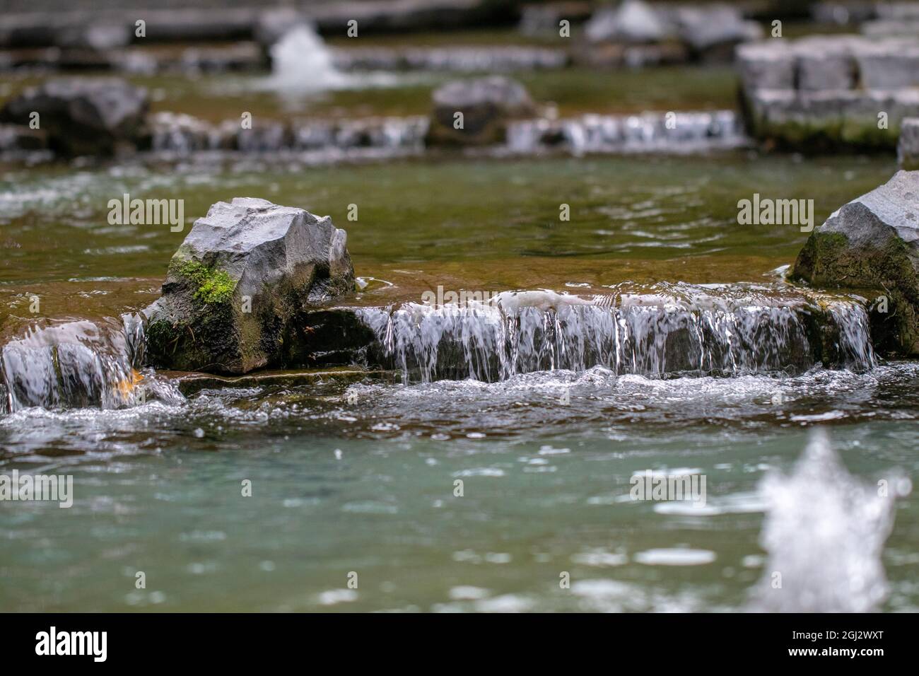 Belle photo de la cascade Banque D'Images