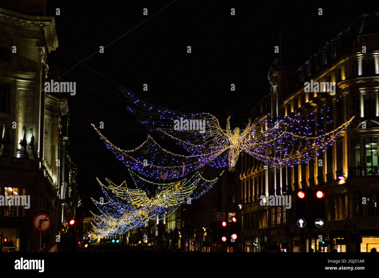 London Oxford Street Banque D'Images