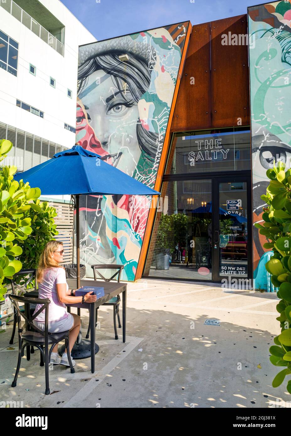 Wynwood Walls Miami Floride Banque D'Images