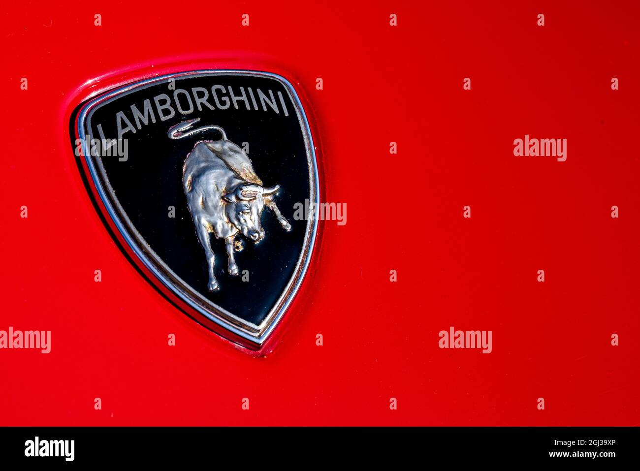 Badge Lamborghini Countach Banque D'Images