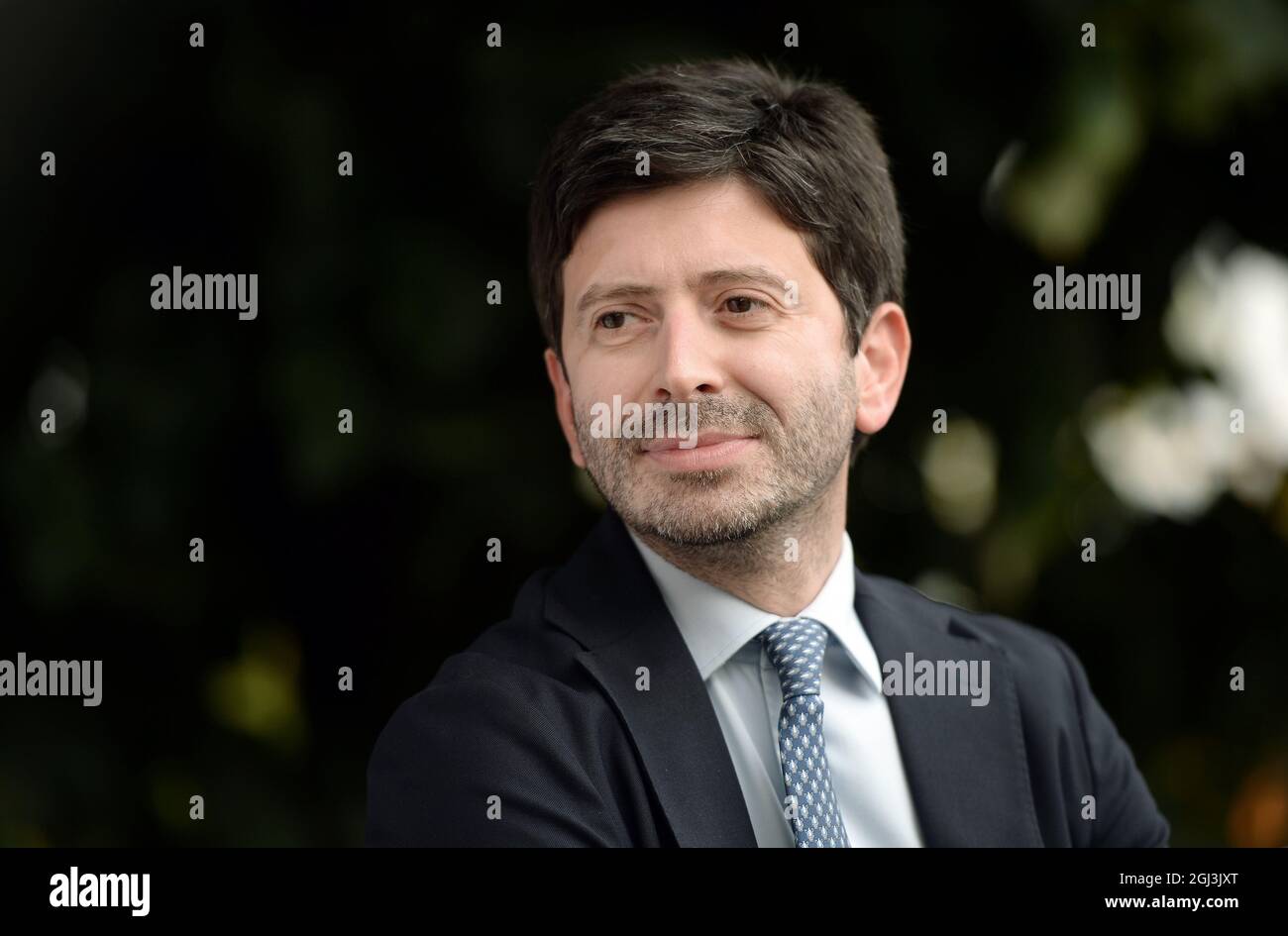 Rome, Italie. 08 septembre 2021. Rome 08/09/2021 rencontre entre Roberto Speranza et Roberto Gualtieri à la ville de l'autre économie crédit: Agence de photo indépendante/Alamy Live News Banque D'Images