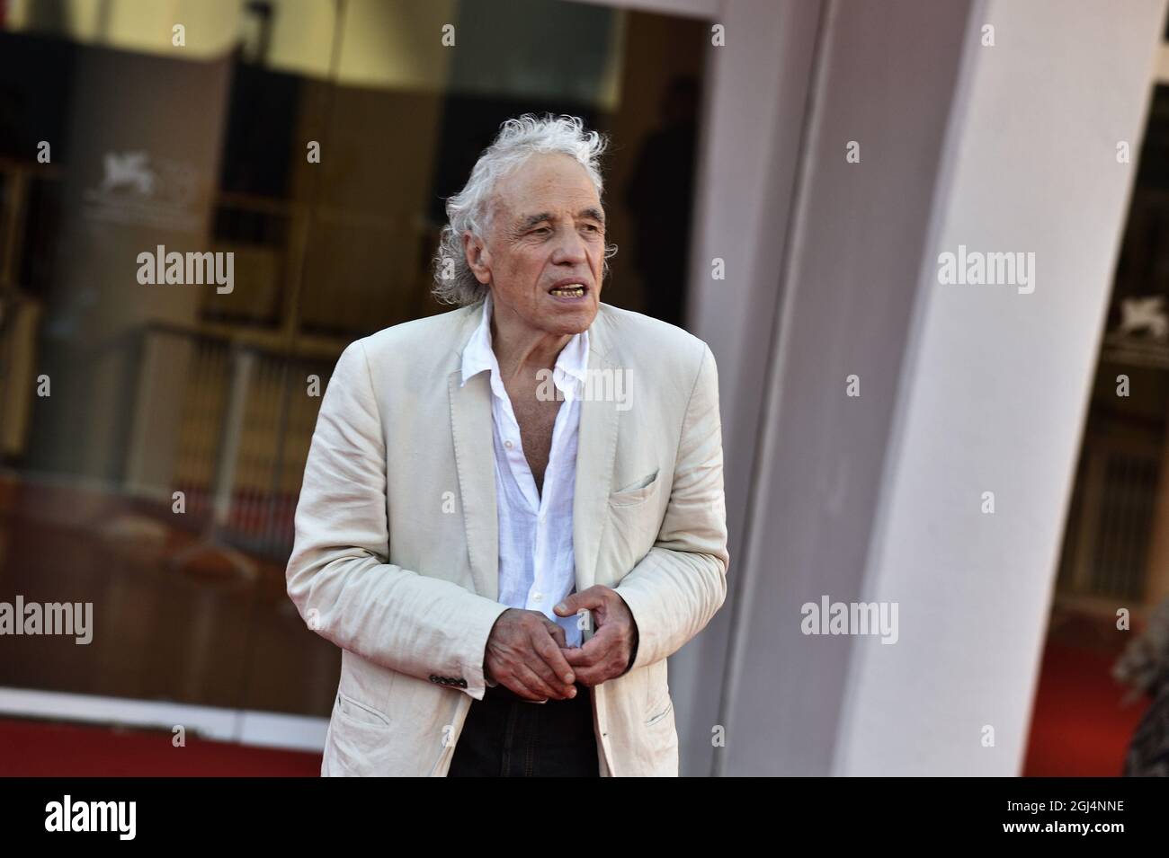 Venise, Italie. 08 septembre 2021. Abel Ferrara participe au 78e Festival International du film de Venise le mercredi 8 septembre 2021 à Venise, Italie. Photo de Rocco Spaziani/UPI crédit: UPI/Alay Live News Banque D'Images