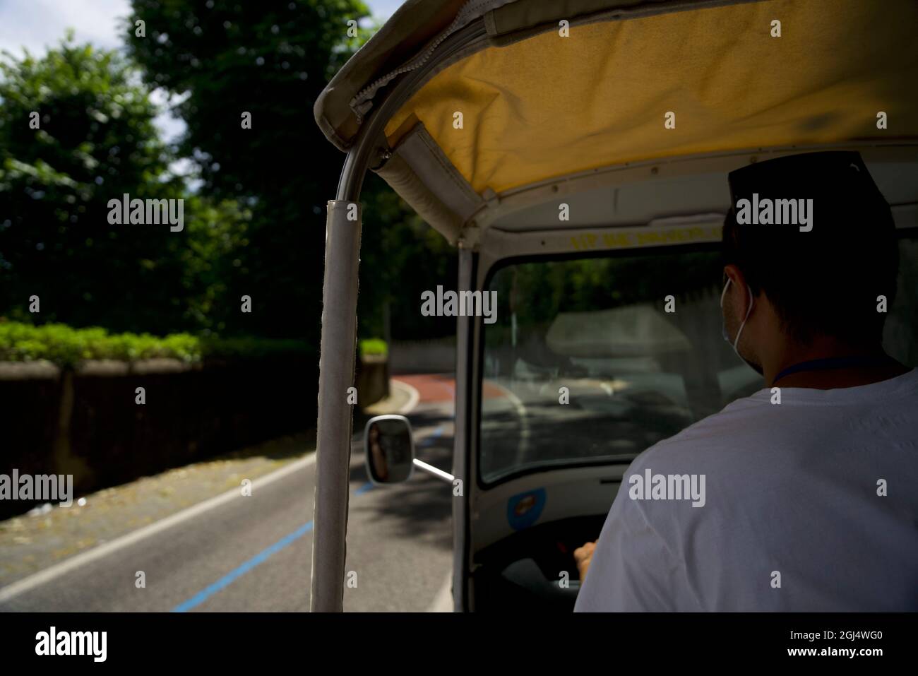 Conducteur de Tuk Tuk Banque D'Images