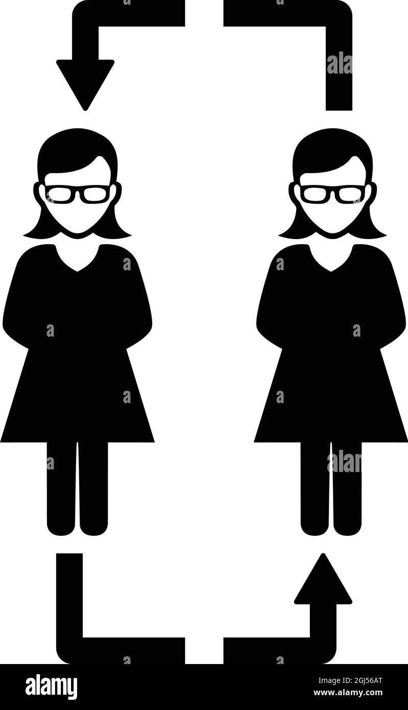 Engagement, icône humaine - fichier EPS vectoriel simple modifiable. Illustration de Vecteur