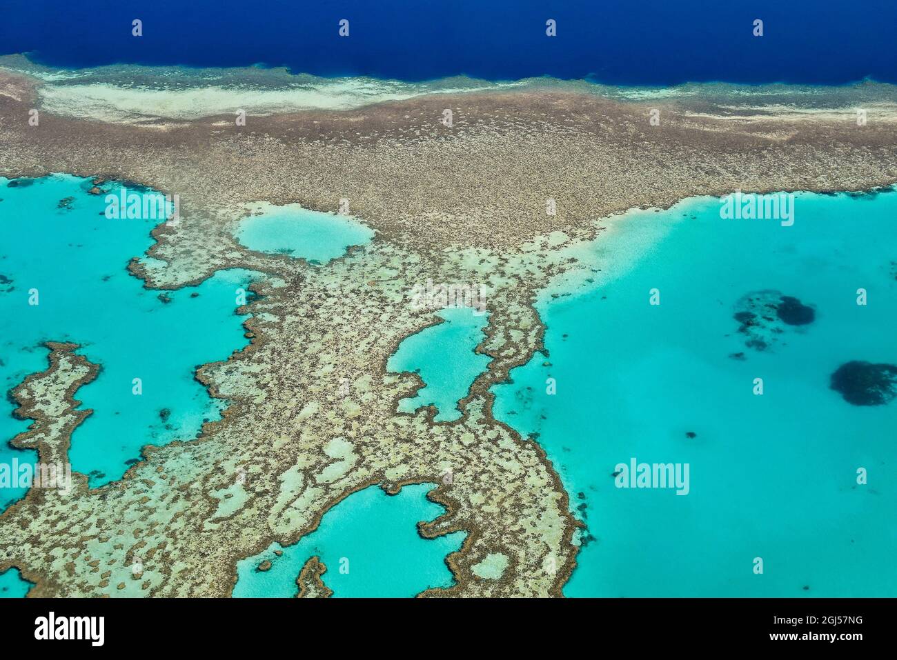 Survolant l'une des merveilles naturelles du monde Banque D'Images