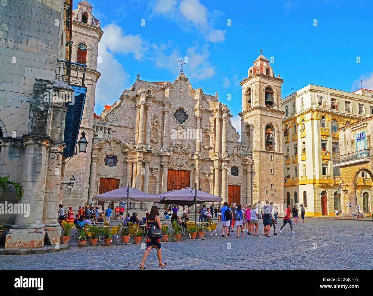 La vieille ville de la Havane, Cuba. Banque D'Images